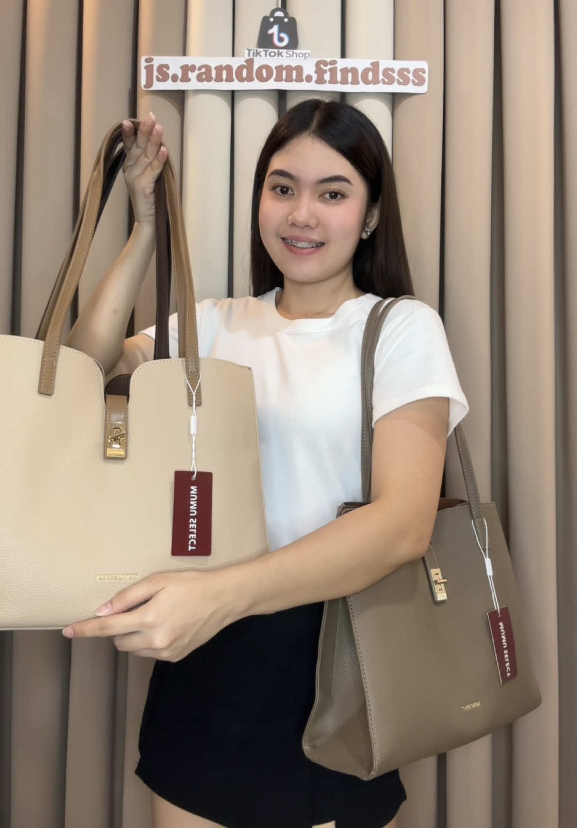 New arrival bag from mumu select! Classy shoulder bag ✨ #classybag #shoulderbag #universitybag #officebag 