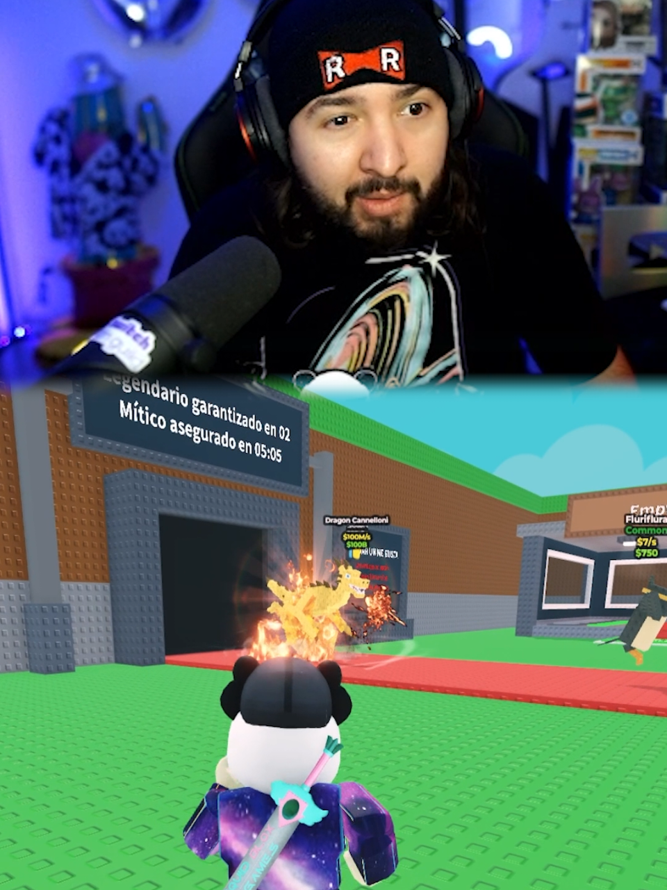 ROBLOX me ROBO en ROBA un BRAINROT #robloxclips #robloxedits #suerte #DRAGONCANNELLONI #stealabrainrot 