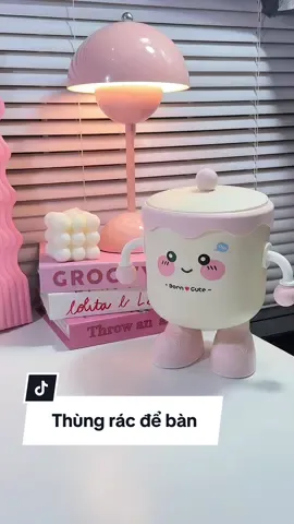 Thùng rác thui có cần xinh tới vậy khum #thungracmini #decorphong #reviewcamoi #xuhuong #thungracminideban 