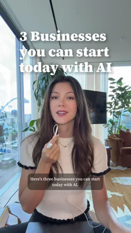 There’s a lot of people saying “this is the best time to start a company!!” But HOW?! What kind??? Here are 3 ideas straight from the dome.  THIS is how you (yes u) can take advantage of the AI wave. Harness your entrepreneurial spirit, try your hand at a side hustle, and give it a shot.  The worst that can happen is u hate it and stop. The best that can happen is pretty much unlimited 💫 And don’t forget to check out @Bizee for all your entrepreneurship back office needs! Which company are you going to try? 