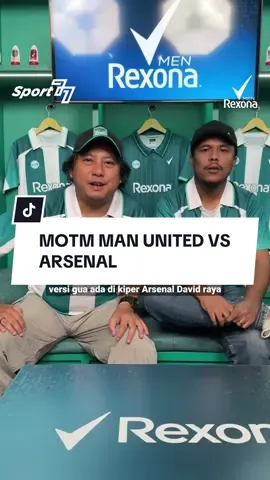 Inilah MOTM versi host kesayangan kita semua di laga Manchester United kontra Arsenal. #MoreThanJustAGame #TifosiRexona #LanjutTerus #MakeItHappen