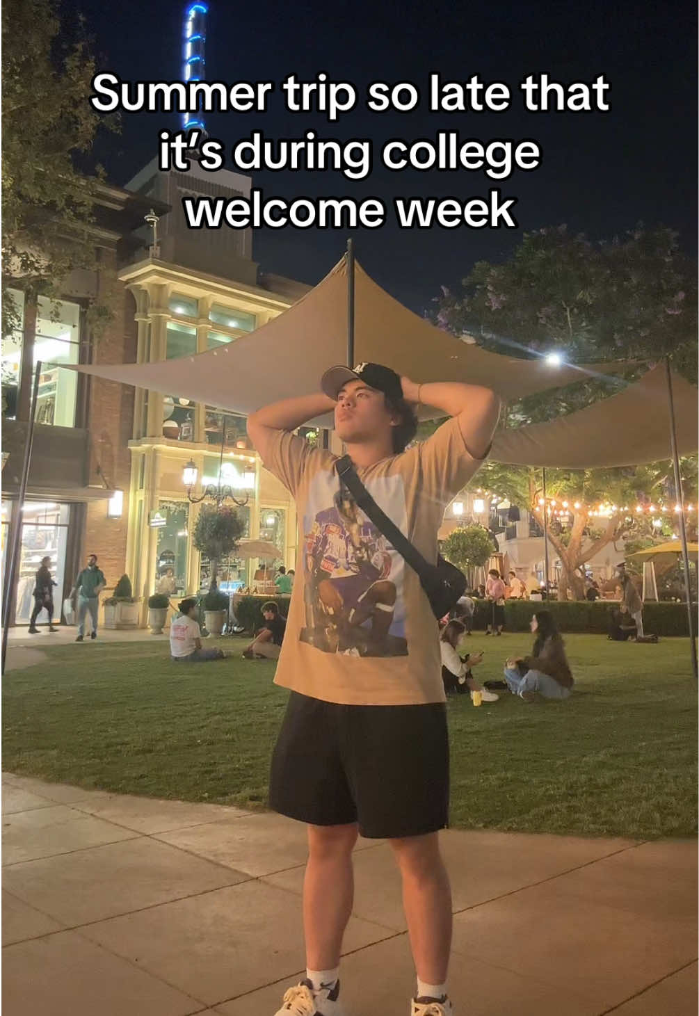 I can’t be missing too much right? (rising 2nd year) #college #collegelife #vacation #welcomeweek 