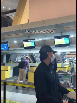 jmfyang nakita ng fans sa airport bago umalis kasama mga kaibigan ni fyang  😁✨ #jmfyang #jmibarra #fyang #sofiasmith 