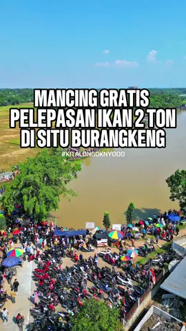 Mancing gratis 2ton ikan  #mancinggratis #situburangkeng #17an #fyp #kitalongoknyooo 