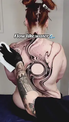 Protect your skin from the harmful effects of the sun! Link in bio 🔗🧡 Ink that flows like the ocean. Waves carved in skin, riding the curve of the back. 🌊🌀 🎥__p_e_s_t_e__ Credits to respective owner (DM for removal) #ideas #tattoo #tattoos #tattooartist #tattoolover 