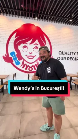 Wendy’s în București 😌 #wendys #romania #bucharest #fastfood #thisrromericanlife 
