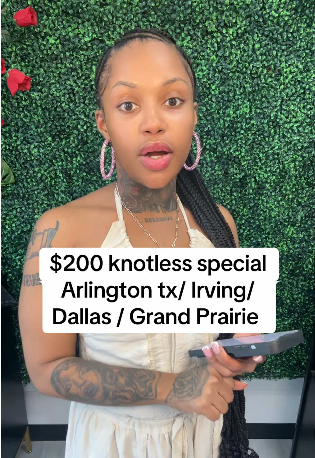 To book text 470-472-5982 or click the link on my bio #knotlessbraids 