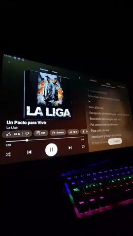UN PACTO PARA VIVIR - LA LIGA #unpactoparavivir #paratiiiiiiiiiiiiiiiiiiiiiiiiiiiiiii #ytmusic #triste #argentina 