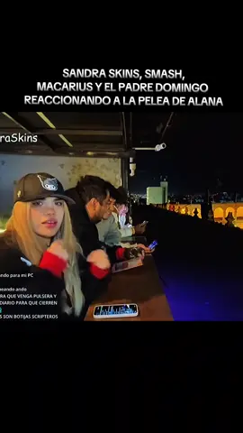 Sandra Skins y Smash y MACARIUS y el Padre Domingo reaccionando a la pelea de Alana, #sandraskins #smashdota #macarius #tiktokperu #tiktokviral @Sandra Skins @Smashdota @Macarius 2.0 