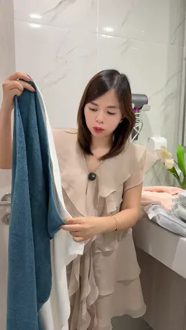 Khăn tắm cotton royal 2 size #khantamcotton #khantamcaocap 