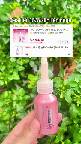 Deal mua 1 tặng 1, sl có hạn nhaa ✅✅✅  #depdachieu #peelhongsangda #chamda #lorealparis #tiktokfinds