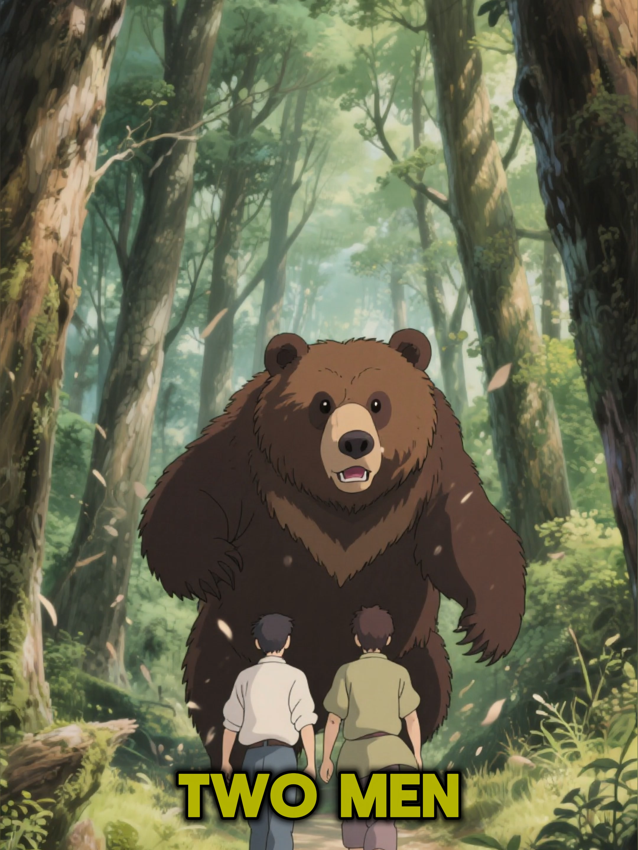 Two travelers met a bear 🐻 in the forest... one showed his true colors. 🌿#TwoTravelersAndABear #MoralStory #FriendshipStory #LifeLesson #EnglishStory #ShortStory #StoryTime #MotivationalStory #InspirationalStory #BearStory #FriendshipGoals #StoryWithMoral #FableStory #TikTokStories #ViralStory