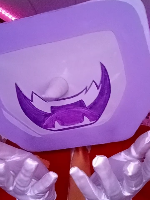 #TENNA | heard the audio on my fyp and thought, hmm yk what yea #mrtenna #deltarune #cosplay #fyp 