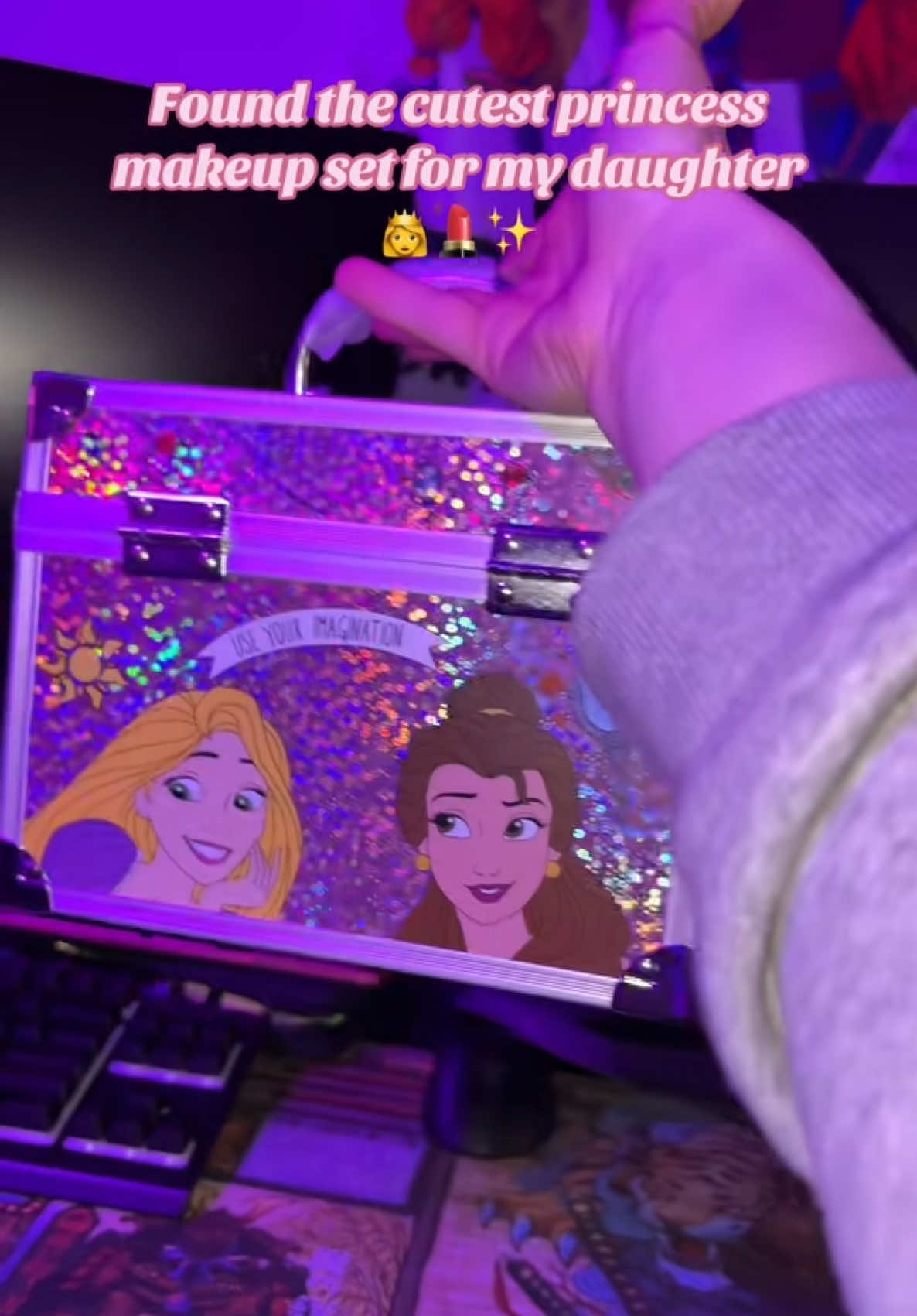 SOO CUTE 👸 ✨🤭🩷 #princess #princessmakeup #makeup #summersale #tiktokmademebuyit 