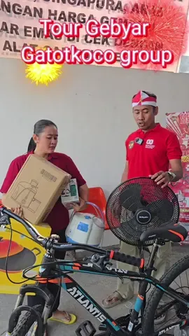 Mari menyemarakkan HUT RI  ke 80 bersama dengan Toko mas GATOT KOCO group. @gatotkocogroup  Dari tanggal 2-31 Agustus 2025...kami mengadakan “TOUR GEBYAR KEMERDEKAAN”  dan dapatkan hadiah langsung tanpa diundi. Juga 10 top spender utk 10 orang dengan pembelanjaan terbanyak selama bulan Agustus ini. Gasss bestie... Berinvestasi sambil bermain.  Menabung sambil bergaya.. Toko Mas Gatotkoco JL. Raya Paron, Paron Ngawi . . . .  . . #ngawimadang #paron #jogorogo #ngrambe #sine                         