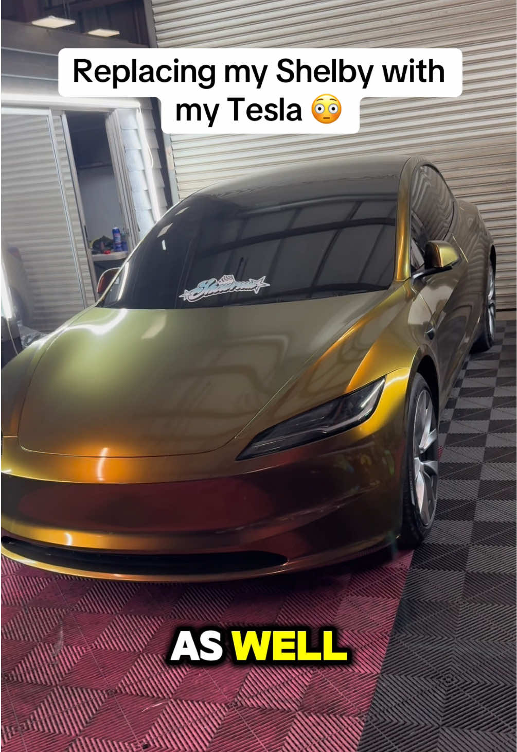 Tesla or Shelby #carsoftiktok #tiktokautocampaign #CarMechanic #carrestoration #cartok