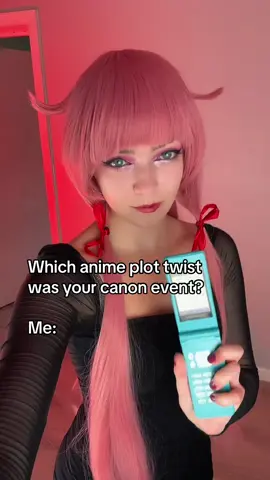 The Future diary plot twist had me in crisis for days #anime 
