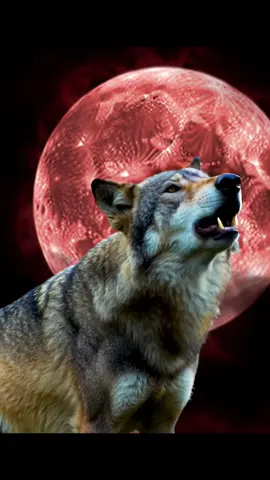 Live wallpaper 2025 [A majestic wolf howling under a glowing blood-red full moon] #wallpaperlive #livewallpapers #wolf #livewallpaper4k #wallpapers 