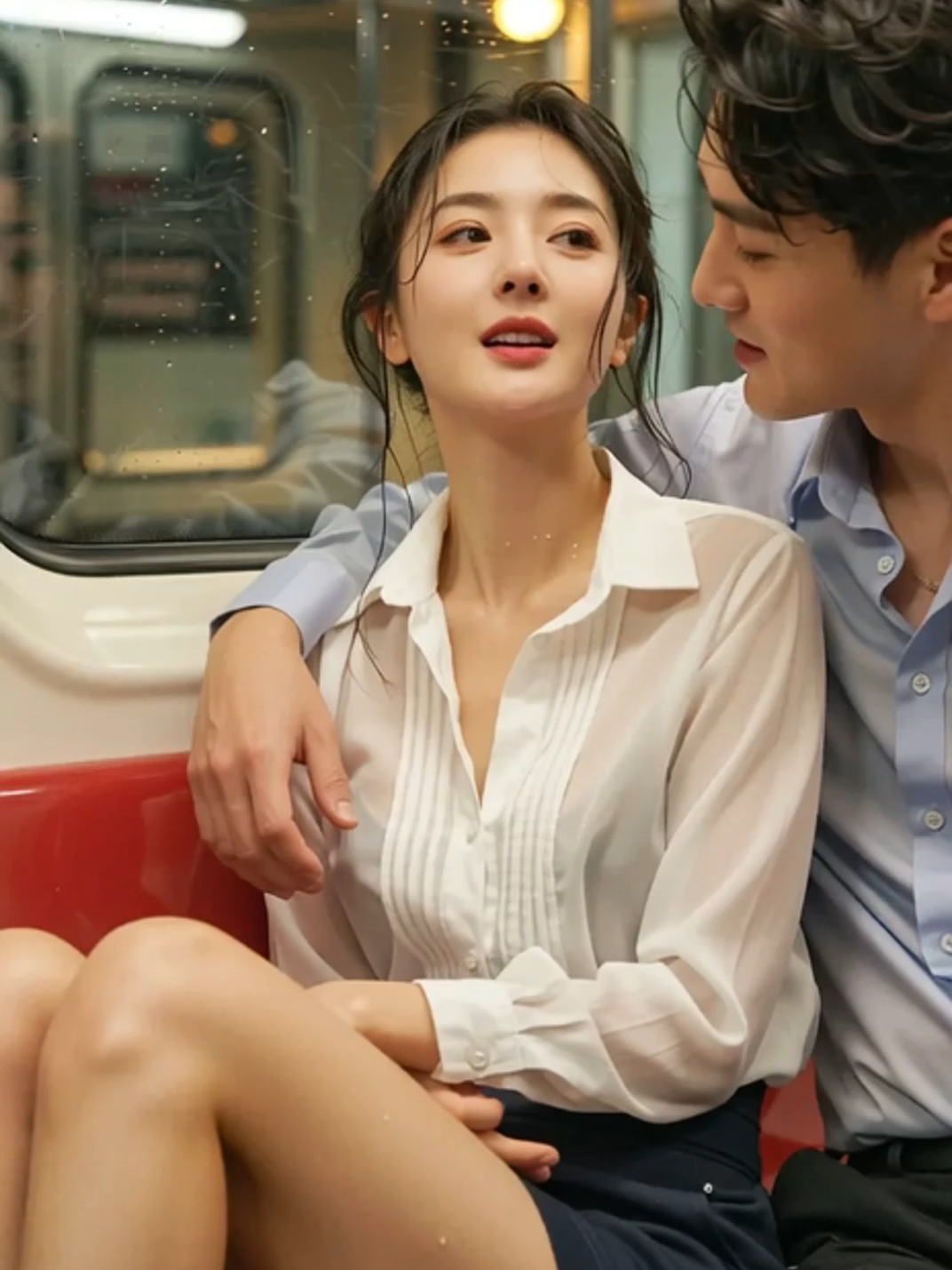 Subway Love: A sweet moment captured with my love! 💑 #CoupleGoals #지하철 #커플 #데이트 #럽스타그램 #설렘 #심쿵 #로맨스 #비밀연애 #썸 #koreancouple #koreandrama #연인 #애인 #커플샷 #감성 #무드 #추천 #추천떠라 #틱톡 #fyp #foryou #viral #dailylook #데이트룩