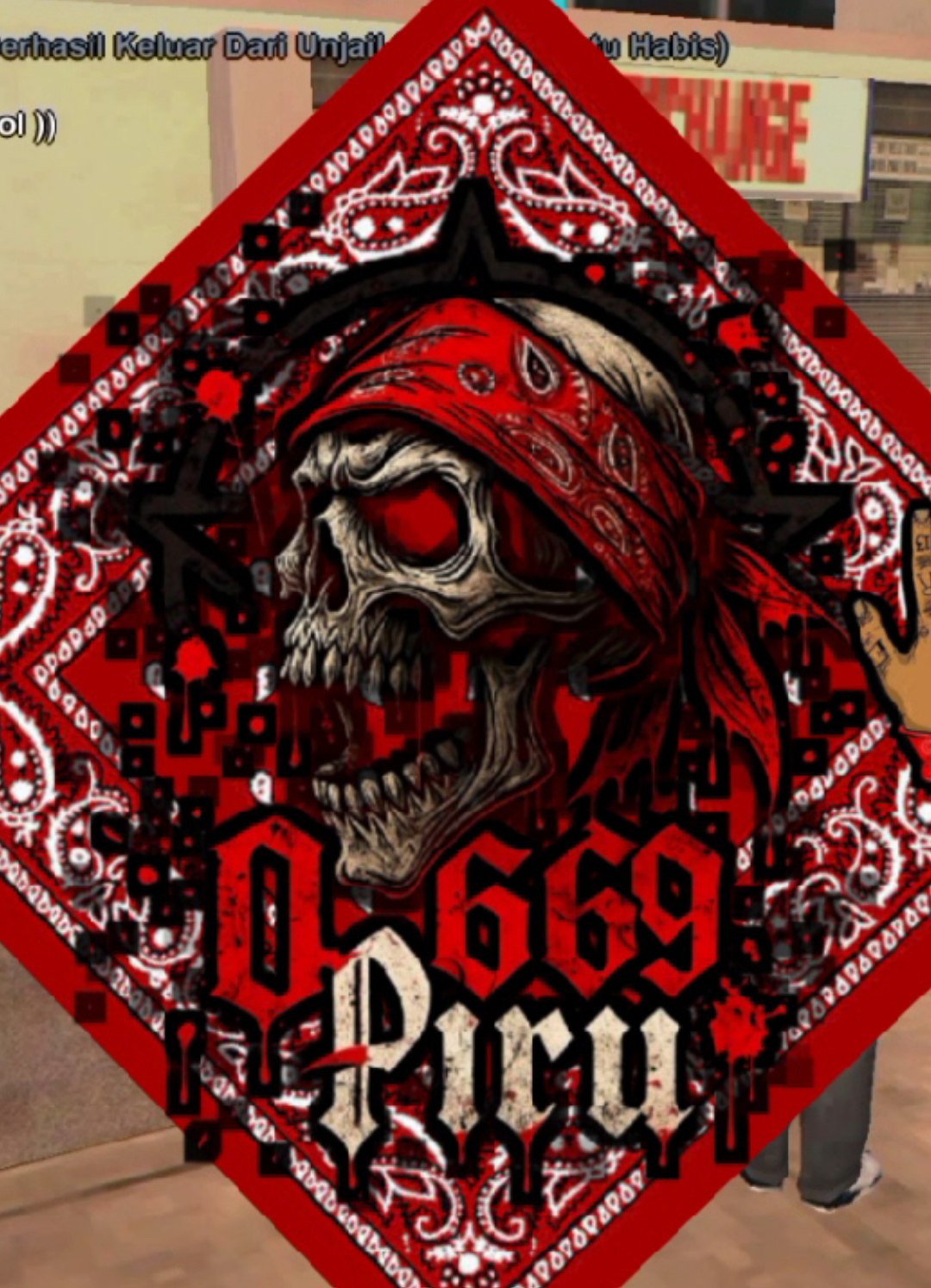 🥷🔫 @069 PIRU GANG #samp #hopixelrp #fyp 