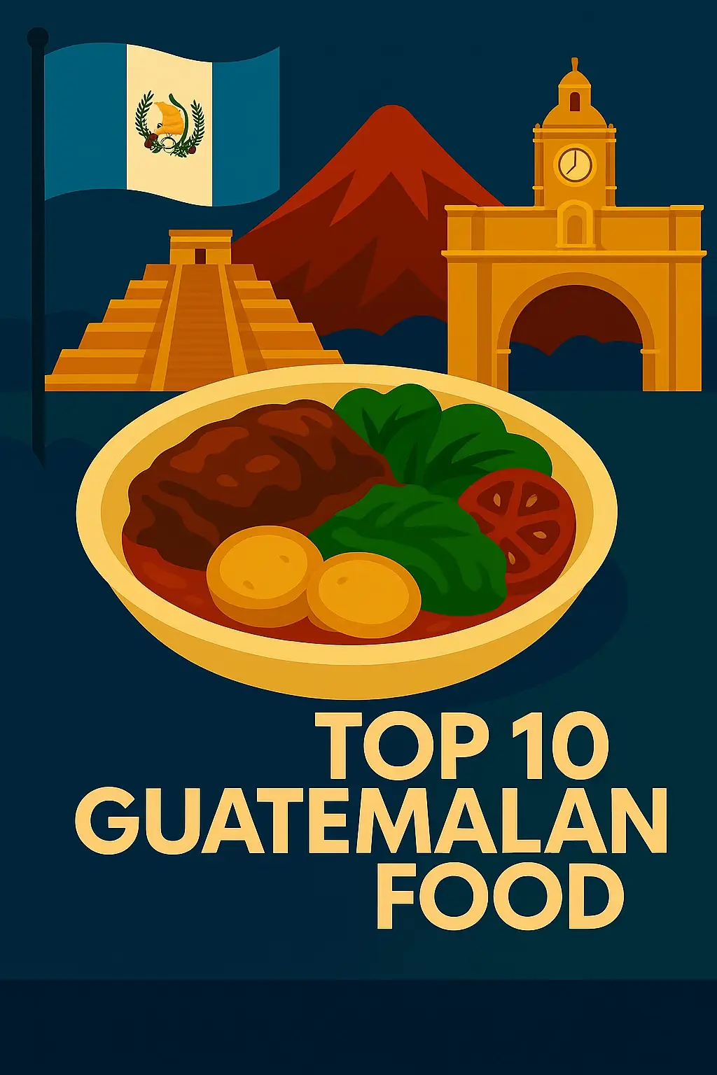 #GuatemalanFood #GuatemalaCuisine #Top10Dishes #MayanFood #LatinAmericanFlavors 