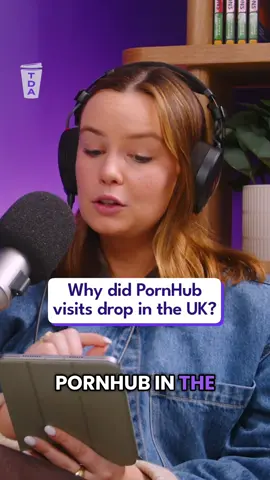 Why PornHub’s traffic is down | Watch on YouTube or listen wherever you get your podcasts ▶️🎧 #podcastnews #uknews #adultsites #facialrecognition 