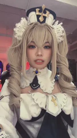 Vibing why nottt #Barbara #barabaracosplay #GenshinImpact 