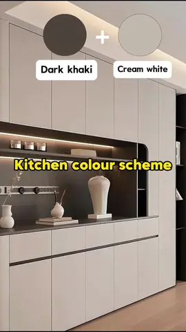 Kitchen colour scheme  #kitchendesign  #kitchencabinet  #cabinetmaker  #kitchencabinetmakeover  #interiordesign  #wholehousecustomization  #customizedhome  #kitchenremodel 