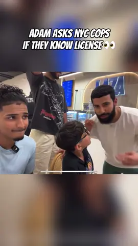 Adam Asks NYC Cops If They Know License  @Adam Saleh @faizy @faizytv @moose #adamsaleh #faizy #moosenyc #clips #twitch #trending #viral #foryou #fyp  