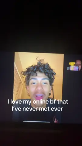 Strictly online I’ve never met him #longdistancerelationship #onlinebf 