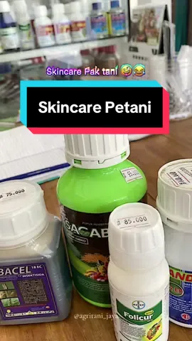 Skincare petani 😜😎 Bisa cari di Toko Agri tani Jaya ya skincare cabai, jagung, dll.  📍 Toko Agri Tani Jaya 📞 085713331756 #promomakanmerdeka #petanimuda #petani #fyp #trending 