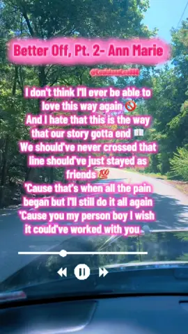 Ann Marie’s lyrics gonna hit every time 👌👌 #lyrics #song #fyp #energy #Love