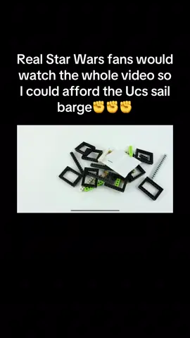 Help me afford the Jabbas sail barge✊✊✊ #lego #legostarwars #starwars #Lego 