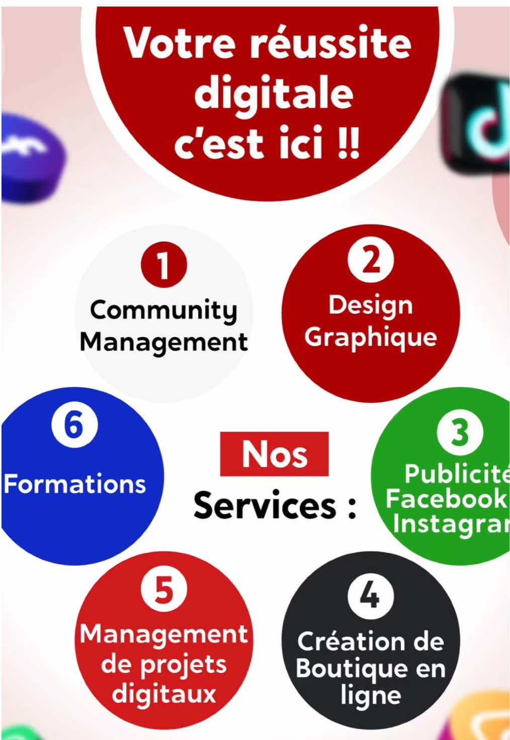Nos services  #marketingdigital 