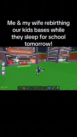 Me & my wife grinding for our kids 🥹 They need more space for the upcoming Admin Abuse! #brainrot #stealabrainrot #roblox #gamerfamily #fyp 