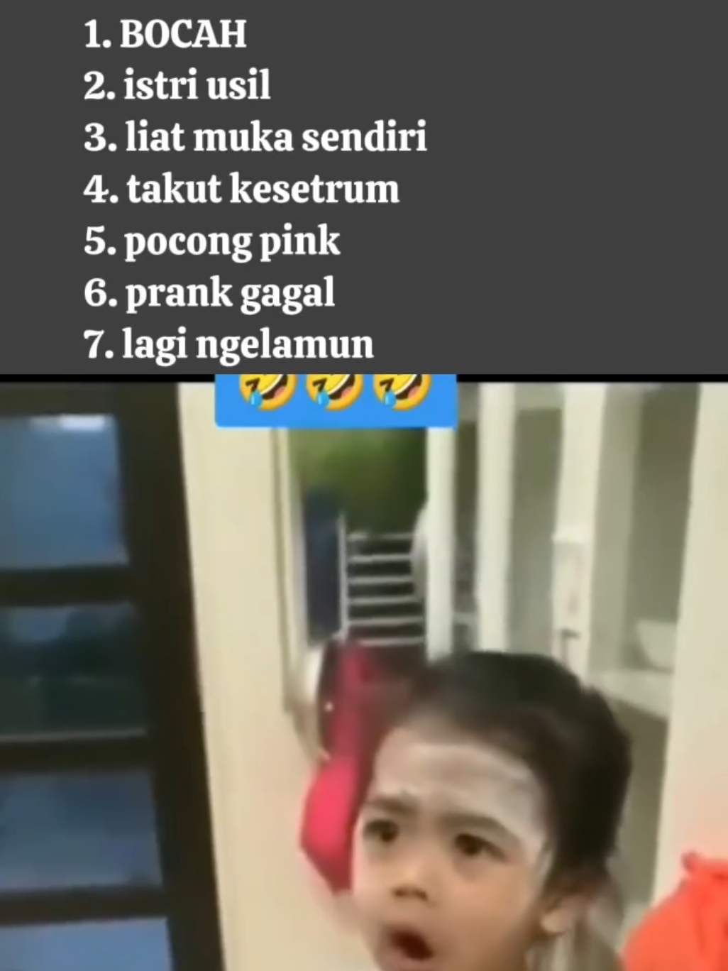 7 TOP orang kaget ngakak. nomor 1 bocah gemes legend 🤣 #videolucu #ngakak #kompilasivideolucu #kaget #komedikocak 