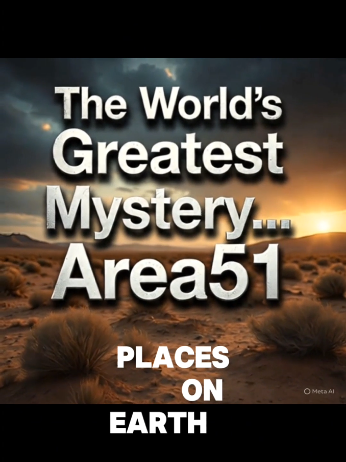 Area 51 is the most mysterious place on Earth. A secret so big, the world may never know the truth.