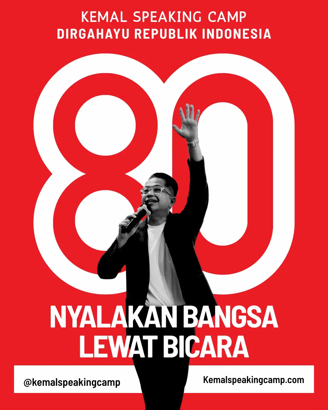 Orang mau bilang apa tentang KEMAL SPEAKING CAMP, BEBASSSS! Yang penting gw terus memberikan impact atau perubahan di hidup orang dan untuk Indonesia . Terima kasih untuk semua! Jaya terus untuk Indonesia dan semua yang udah belajar di KEMAL SPEAKING CAMP, baik itu dari off line atau video online . #kemalspeakingcamp #fyf #foryou #softskills #fyp 