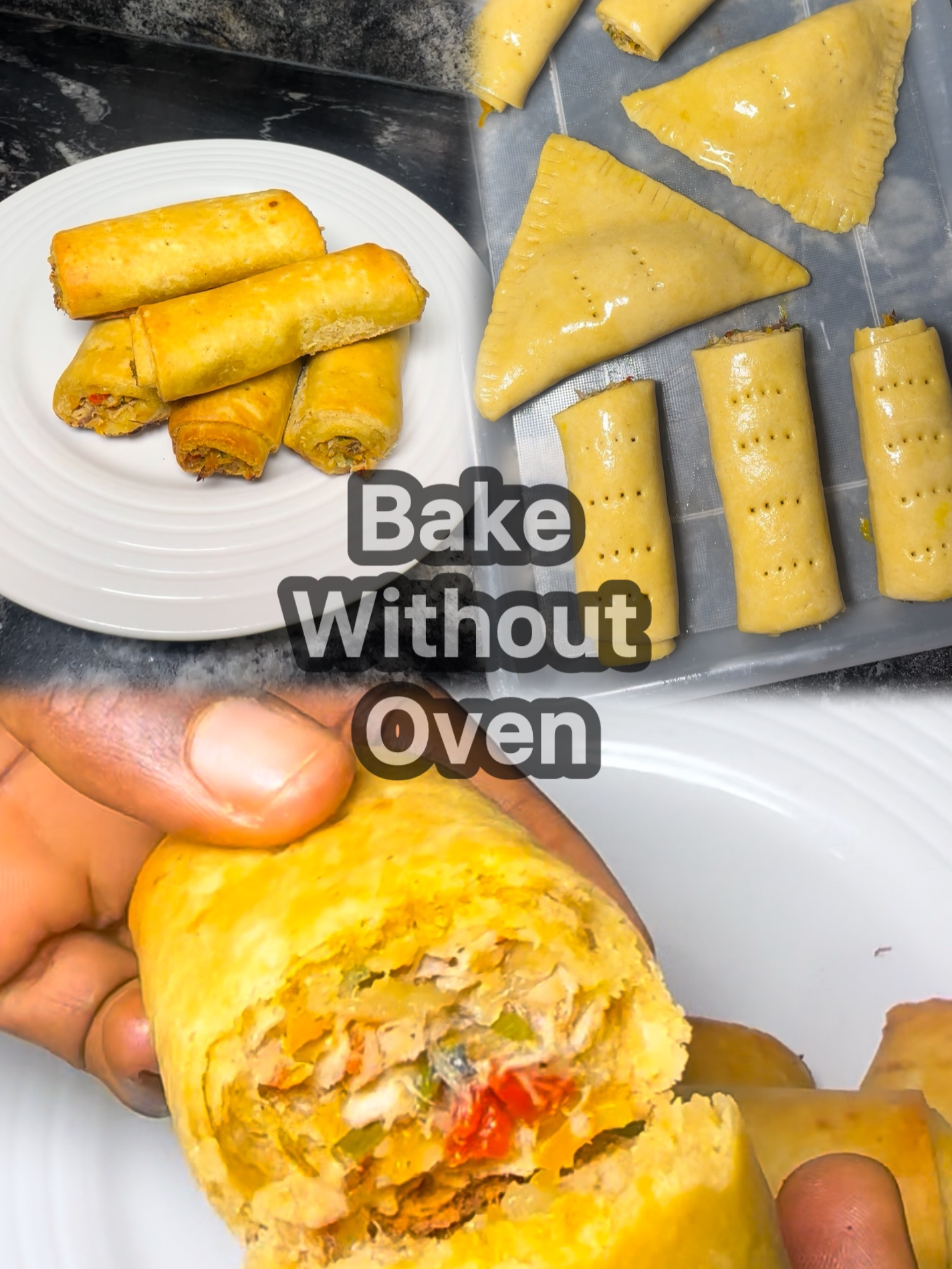 how to bake without oven #fyp #foryou