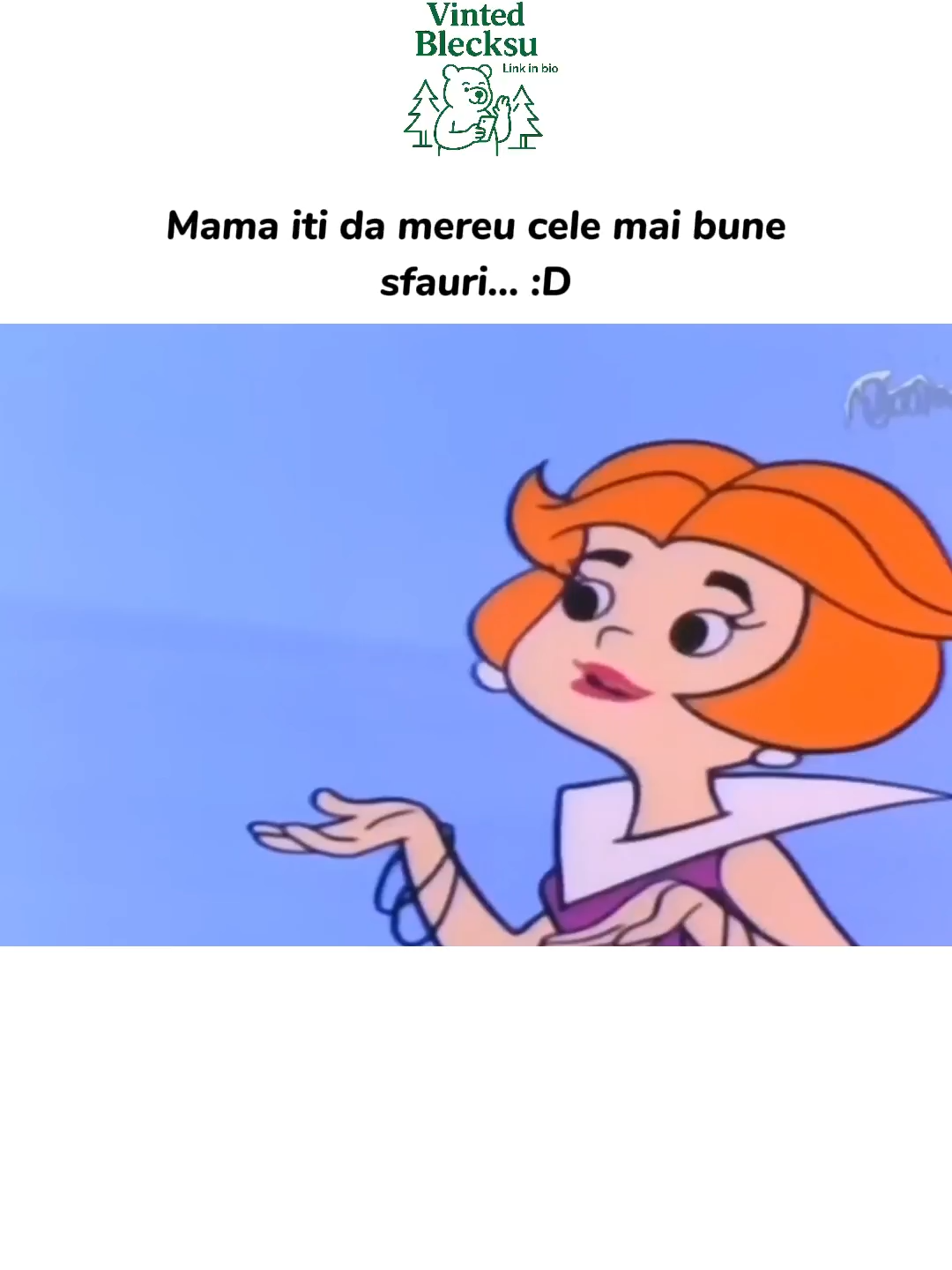 apasa pe Urmareste, o sa ai noroc astazi! :)  ....#amuzament #divertisment #deseneanimate #Iubire #Glume #Vinted  #mama