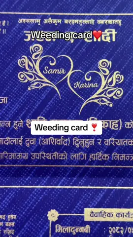 Finally aja batw card badna suru ❤️married suru bhayo sabai jana lai nimto xa hai sathi haru❤️❤️#@Rezu & Rumi ❤️ @maariz habib @💫❤️🌙 #trendingsong #fypシviralシ #fppppppppppppppppppppppp #syangjali_muser 