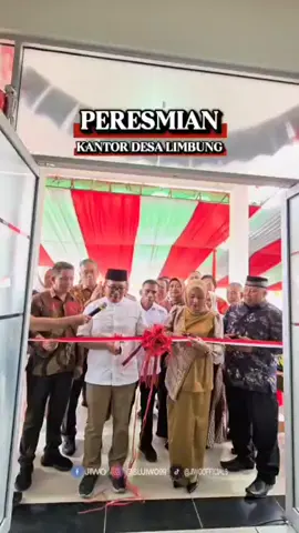 @sujiwo99 @Bupati Kubu Raya @Sukiryanto Official  Peresmian Kantor Desa Limbung #KubuRayaMelaju