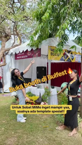 Yukk untuk sobat mimo jangan lupa untuk mampir yaaa🤗 #bulelengfestival2025 #photoboooth #memoriboxid #sobatmimo 