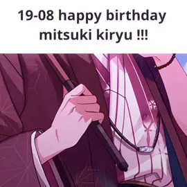 happy birthday sayangkuu - - - #kiryumitsuki #windbreaker #anime #animeedit #fyp 