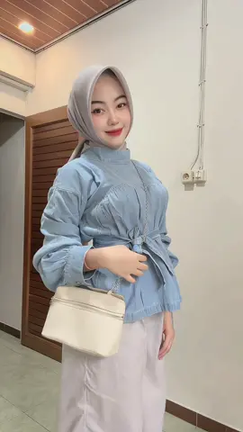 🤍 #ootdhijab #ootdfashion 