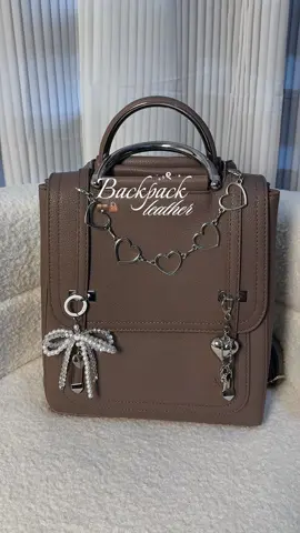 Reco bag for college students na mahilig din gumala 💼 #bagforstudents #bagin #schoolbag #leatherbackpack #fyp 
