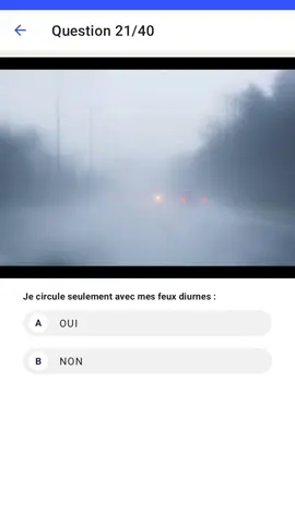 quels feux allumez-vous par temps de brouillard ? #autoecole #autocoleenligne #codedelaroute #permis 