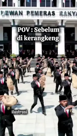 Sebelum di kerangkeng #koruptor #tikuskantor 