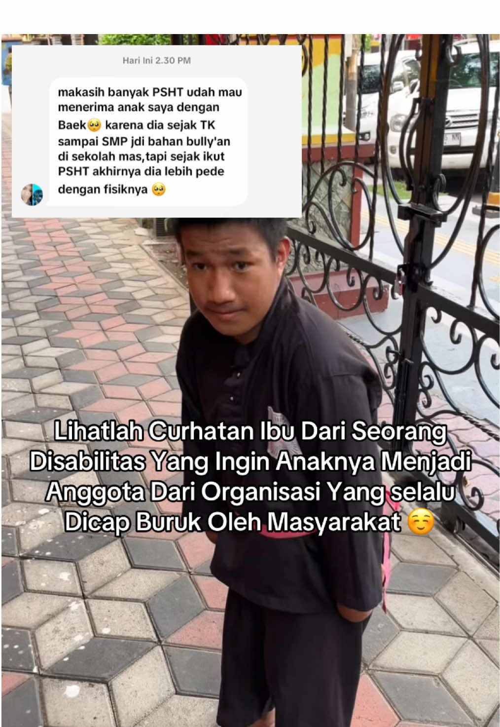 Isi Hati Seorang Ibu Yang Anaknya Mengalami Disabilitas & Ingin Sekali Anaknya Menjadi Seorang Warga Setia Hati Terate ☺️🪷 #pshtjember #disabilitas #fyp #viral #jember @PSHT JEMBER.ID @jember’ant 