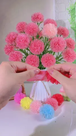 làm hoa bằng ruy băng #toptrend #toptrending #hoatrangtri #meohay 